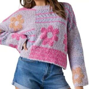 Moon & Madison Knit Sweater Size Large